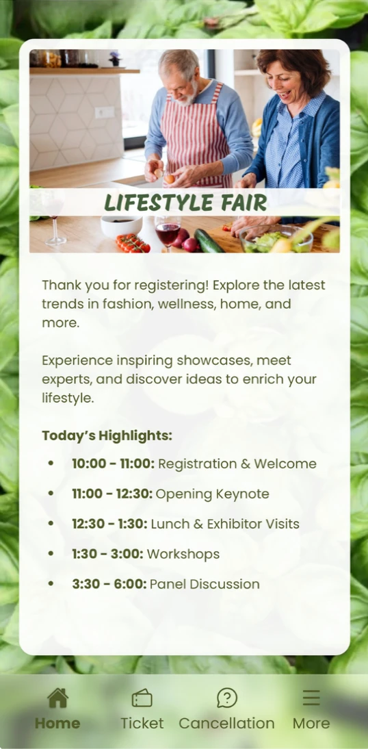 Treffio mobilapp skærmbillede 11