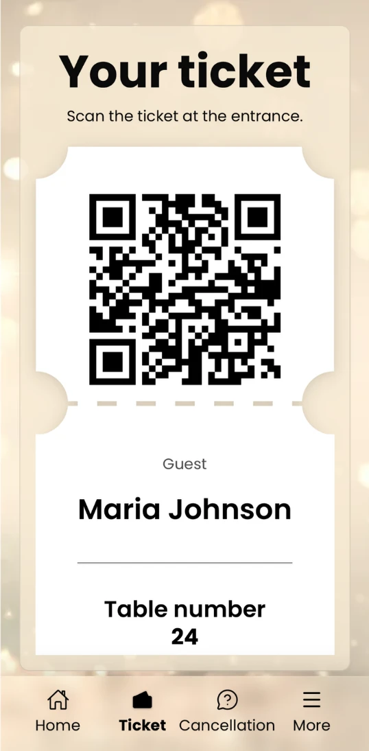 Treffio mobilapp skærmbillede 4