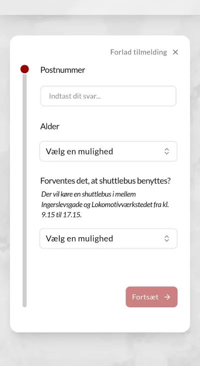 Treffio mobil registrering